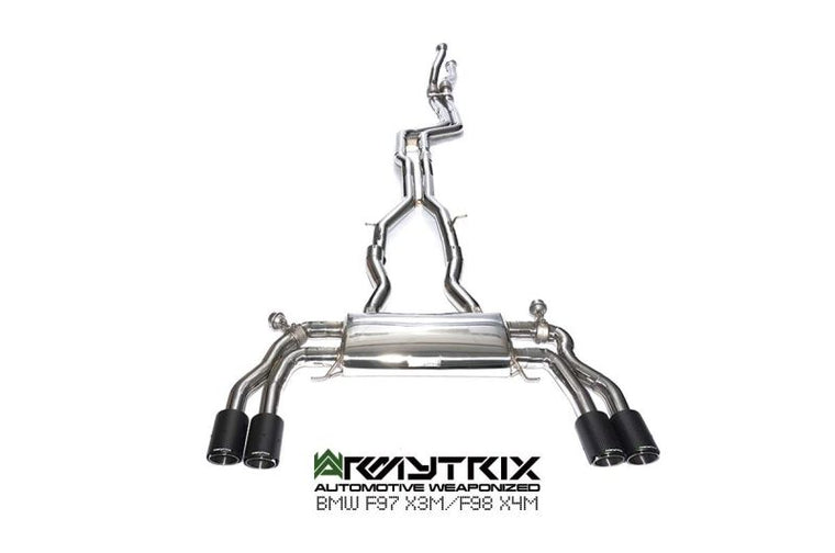Système d'échappement Armytrix Valved pour Audi S3 8V Sportback 2013-2020