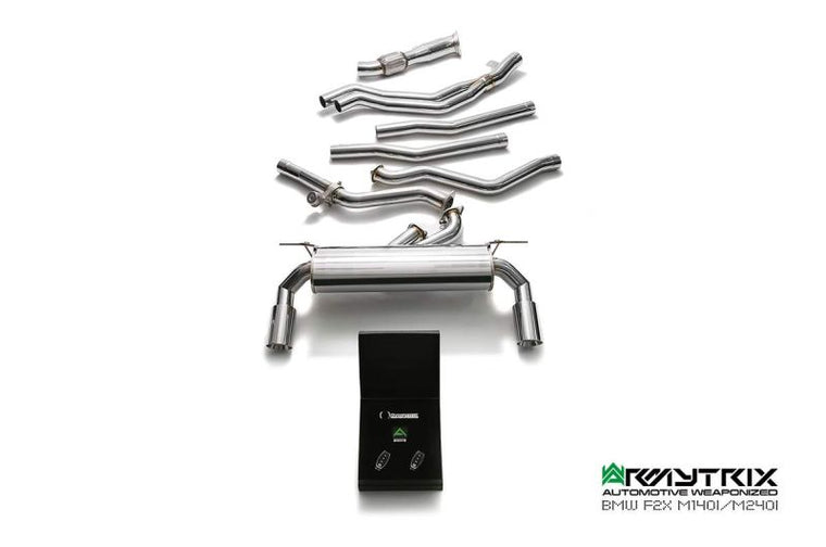 Système d'échappement Valved Armytrix pour BMW F20/F21 M140i (2016-2019)