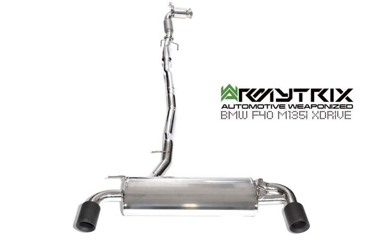 Système d'échappement Valved Armytrix pour BMW F40 M135i xDrive (2019-2024)