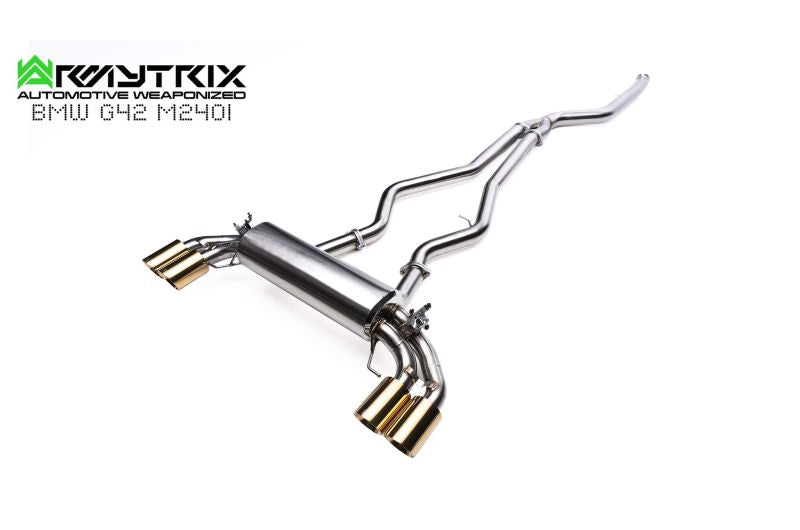 Système d'échappement Armytrix Valvetronic pour BMW G42 M240i (2021-présent)