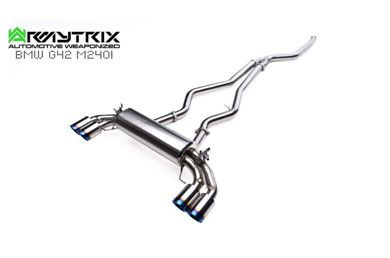Système d'échappement Armytrix Valvetronic pour BMW G42 M240i (2021-présent)