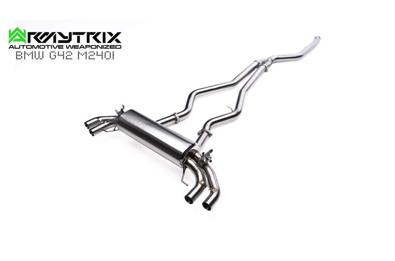 Système d'échappement Armytrix Valvetronic pour BMW G42 M240i (2021-présent)