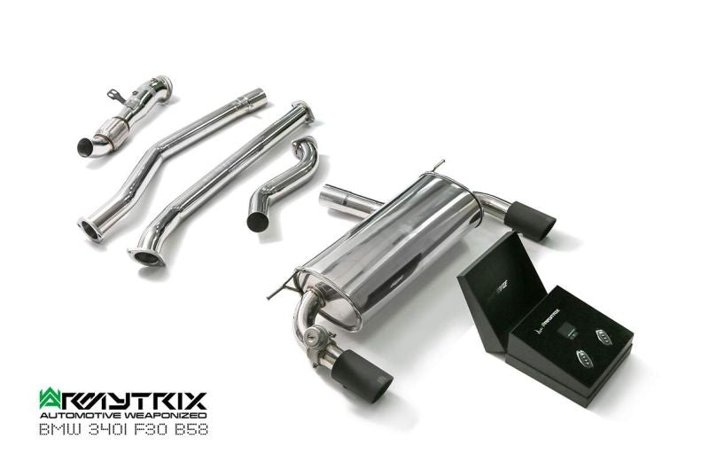Système d'échappement Armytrix Valvetronic pour BMW F30/F31 340i (B58B30) Non-OPF (2016-présent)
