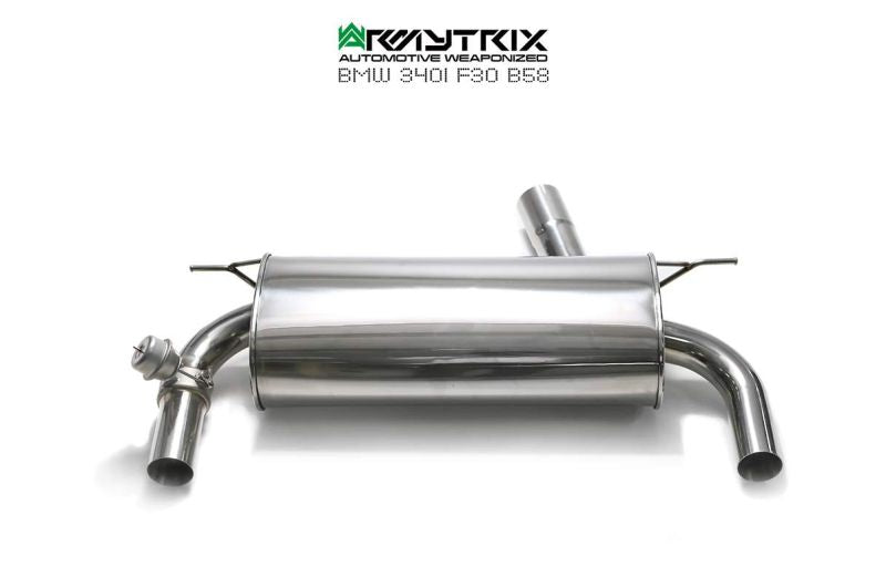 Système d'échappement Armytrix Valvetronic pour BMW F30/F31 340i (B58B30) Non-OPF (2016-présent)