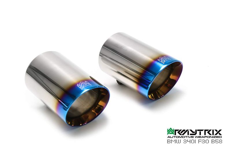Système d'échappement Armytrix Valvetronic pour BMW F30/F31 340i (B58B30) Non-OPF (2016-présent)