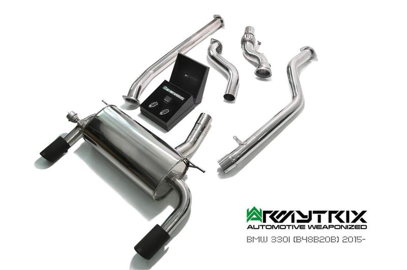Système d'échappement Armytrix Valvetronic pour BMW F30/F31 320i/330i (B48B20) (2015-2018)