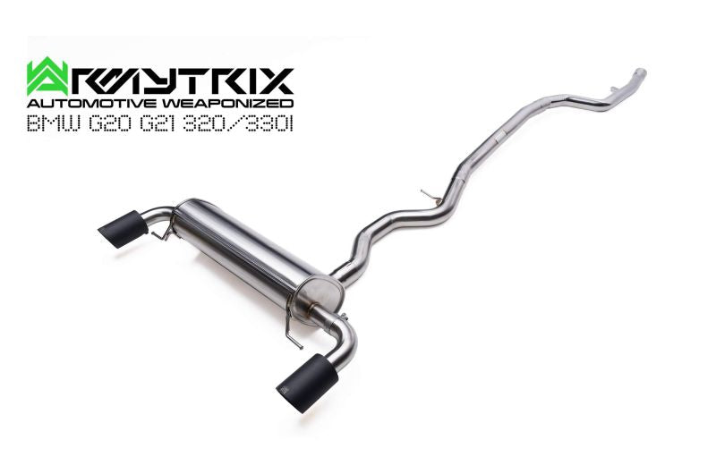 Système d'échappement Armytrix Valvetronic pour BMW G20 320/330 B48 Non-OPF (2019-présent)