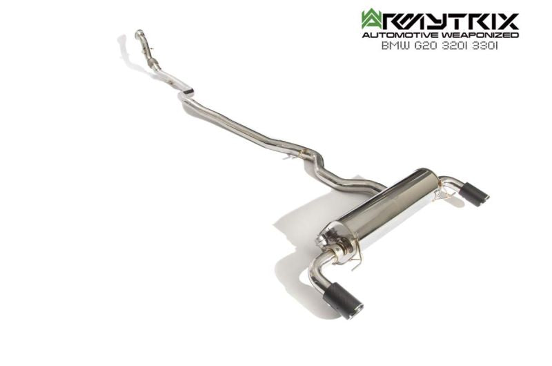 Système d'échappement Armytrix Valvetronic pour BMW G20 320/330 B46 Non-OPF (2019-présent)