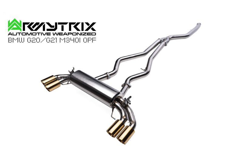 Système d'échappement Armytrix Valvetronic pour Audi S3 8V Sportback 2013-2020
