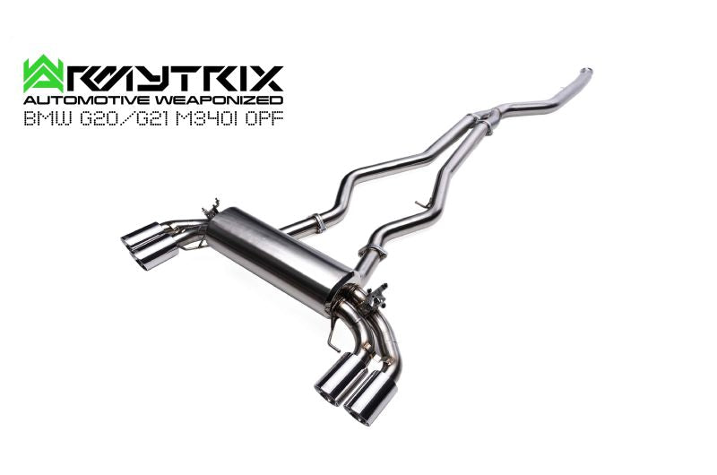 Système d'échappement Armytrix Valvetronic pour Audi S3 8V Sportback 2013-2020