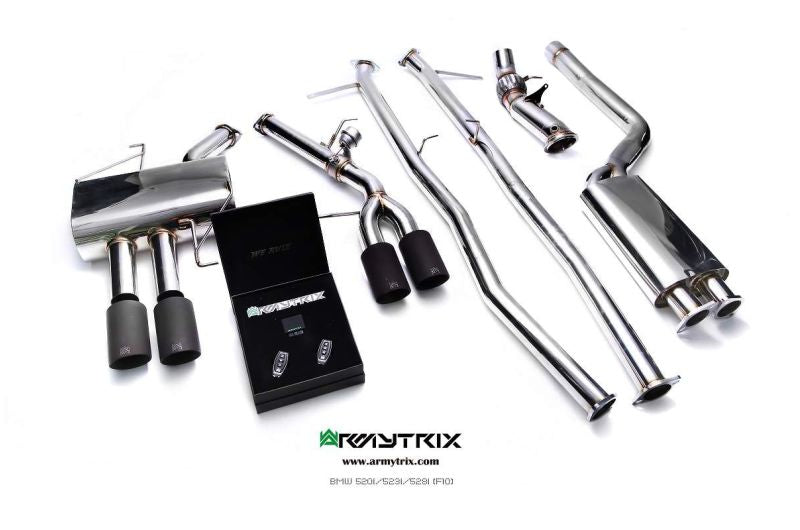 Système d'échappement Valvetronic Armytrix pour BMW F10 520i/528i (2011-2016)