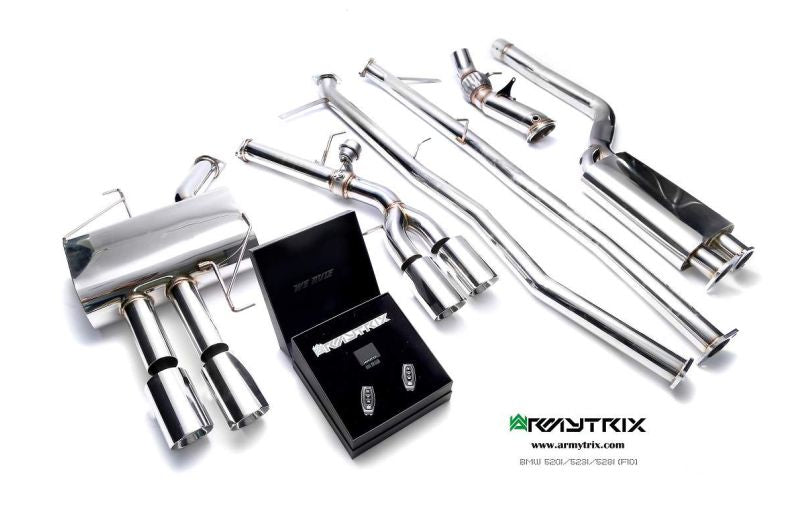 Système d'échappement Valvetronic Armytrix pour BMW F10 520i/528i (2011-2016)