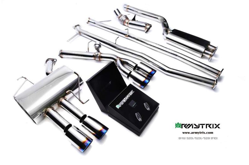 Système d'échappement Valvetronic Armytrix pour BMW F10 520i/528i (2011-2016)