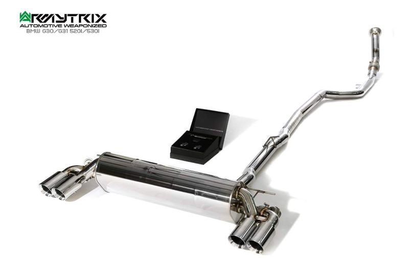 Système d'échappement Armytrix Valvetronic pour BMW G30/G31 520/530 (2017-2024)