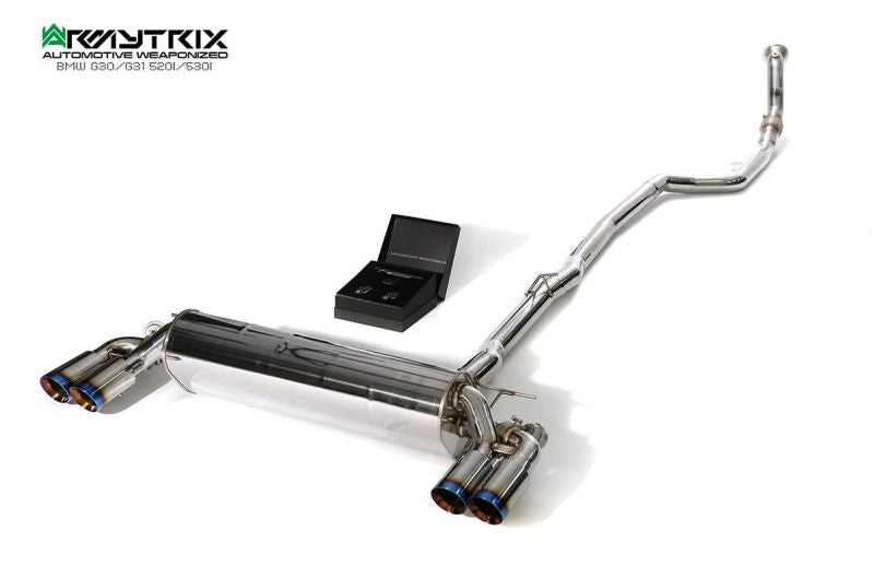 Système d'échappement Armytrix Valvetronic pour BMW G30/G31 520/530 (2017-2024)