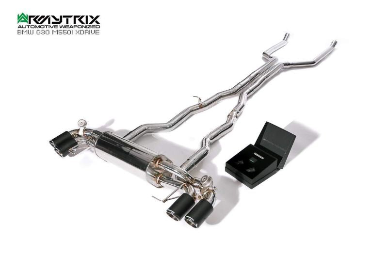 Système d'échappement Armytrix Valvetronic pour BMW G30/G31 M550i xDrive (2017-2024)