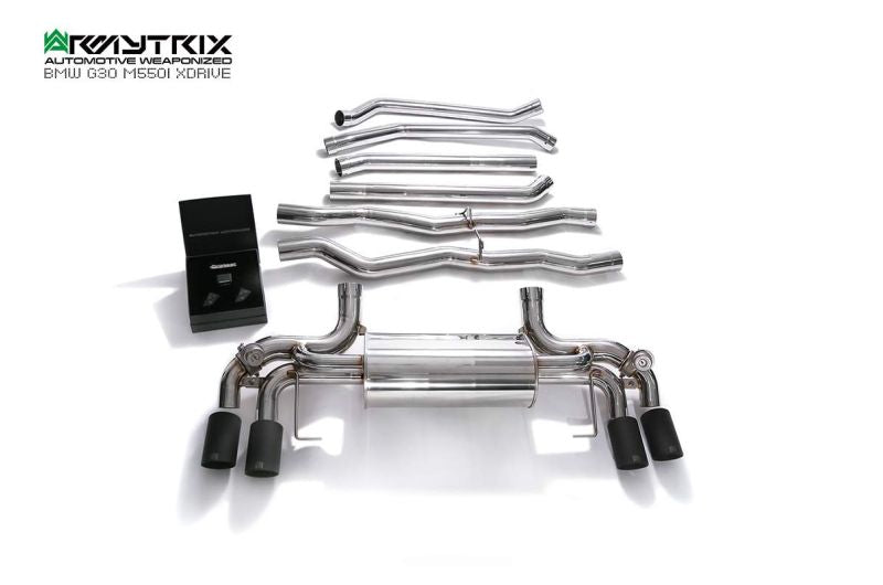 Système d'échappement Armytrix Valvetronic pour BMW G30/G31 M550i xDrive (2017-2024)