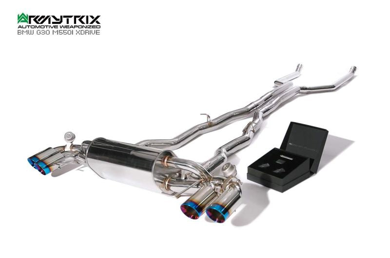 Système d'échappement Armytrix Valvetronic pour BMW G30/G31 M550i xDrive (2017-2024)