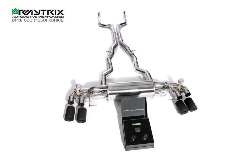 Système d'échappement Armytrix Valvetronic pour BMW G30/G31 M550i xDrive (2017-2024)