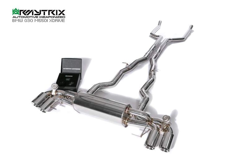 Système d'échappement Armytrix Valvetronic pour BMW G30/G31 M550i xDrive (2017-2024)