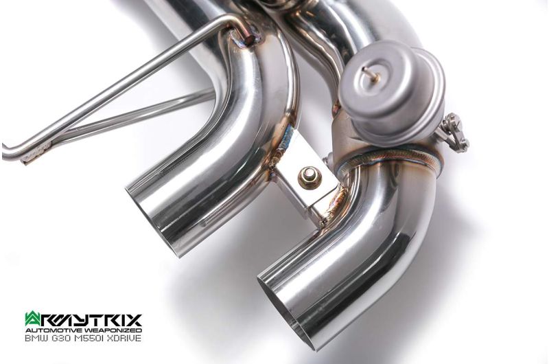 Système d'échappement Armytrix Valvetronic pour BMW G30/G31 M550i xDrive (2017-2024)