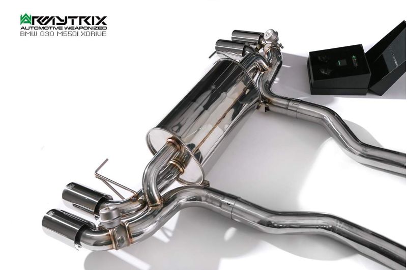 Système d'échappement Armytrix Valvetronic pour BMW G30/G31 M550i xDrive (2017-2024)