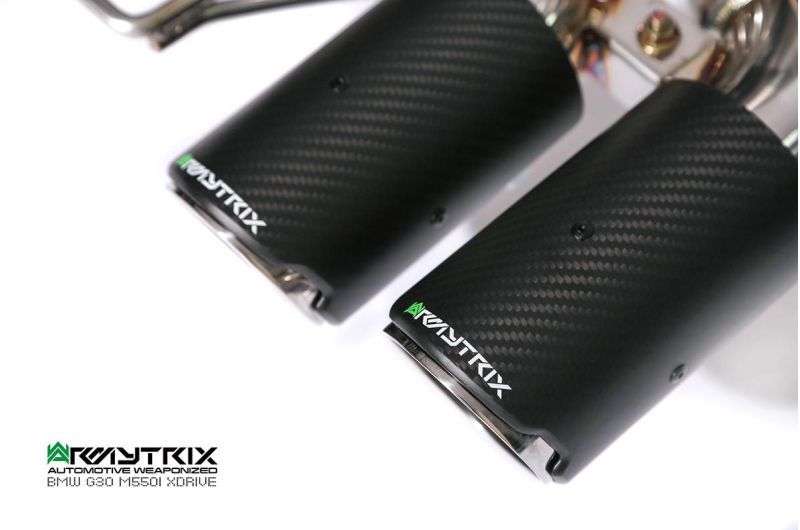Système d'échappement Armytrix Valvetronic pour BMW G30/G31 M550i xDrive (2017-2024)