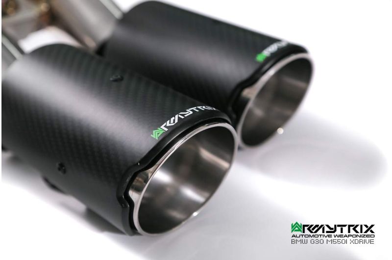 Système d'échappement Armytrix Valvetronic pour BMW G30/G31 M550i xDrive (2017-2024)