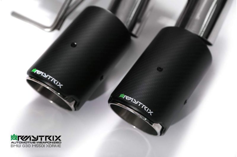 Système d'échappement Armytrix Valvetronic pour BMW G30/G31 M550i xDrive (2017-2024)