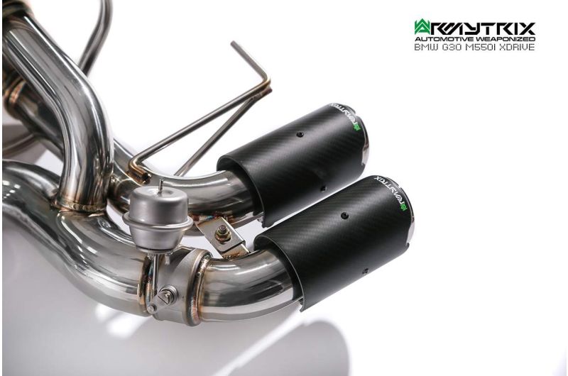 Système d'échappement Armytrix Valvetronic pour BMW G30/G31 M550i xDrive (2017-2024)