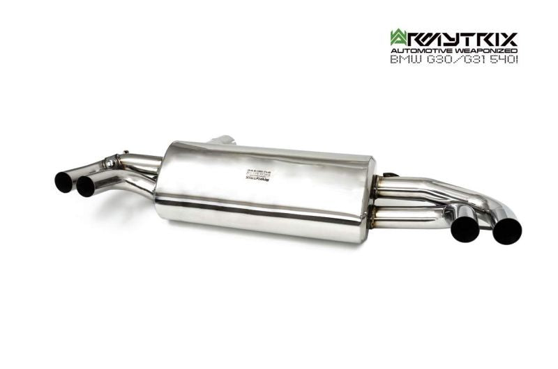 Système d'échappement Armytrix Valvetronic pour BMW G30 G31 540i/540xi (2017-2024)