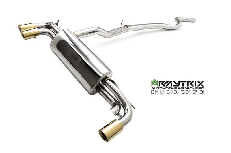 Système d'échappement Armytrix Valvetronic pour BMW G30 G31 540i/540xi (2017-2024)