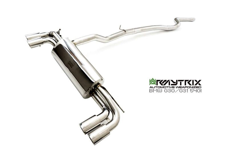 Système d'échappement Armytrix Valvetronic pour BMW G30 G31 540i/540xi (2017-2024)