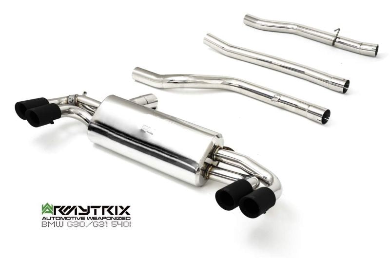 Système d'échappement Armytrix Valvetronic pour BMW G30 G31 540i/540xi (2017-2024)