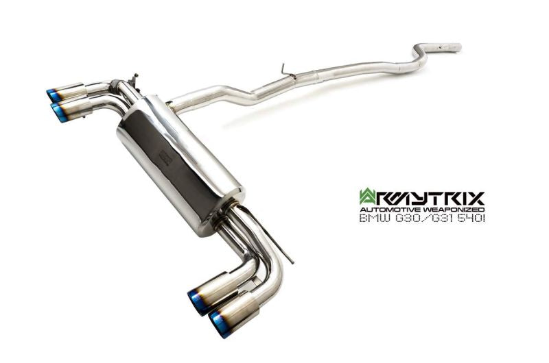 Système d'échappement Armytrix Valvetronic pour BMW G30 G31 540i/540xi (2017-2024)