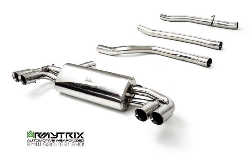 Système d'échappement Armytrix Valvetronic pour BMW G30 G31 540i/540xi (2017-2024)