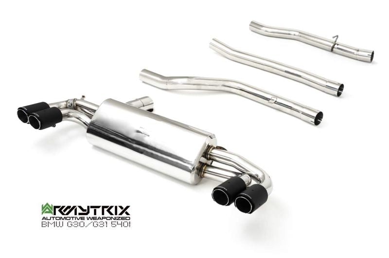Système d'échappement Armytrix Valvetronic pour BMW G30 G31 540i/540xi (2017-2024)