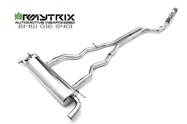 Système d'échappement Armytrix Valved pour Audi S3 8V Sportback 2013-2020