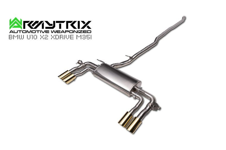 Système d'échappement Armytrix Valved pour Audi S3 8V Sportback 2013-2020