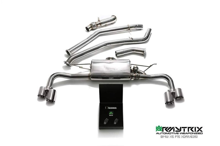 Système d'échappement Armytrix Valved pour Audi S3 8V Sportback 2013-2020