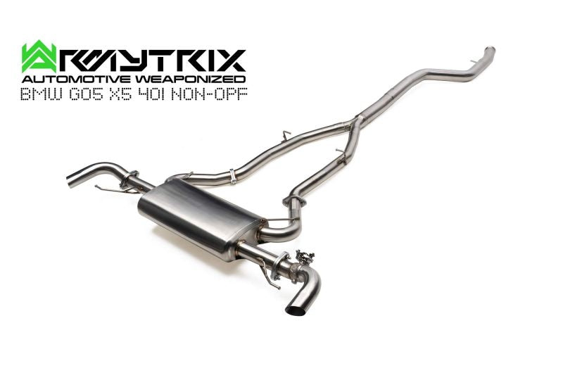 G05 X5 40i Non-OPF (2019-Present) valvetronic exhaust system - Armytrix Exhausts
