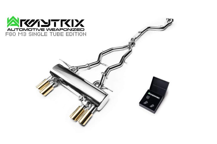 Système d'échappement Armytrix Valved pour BMW F80 M3 (2014-2019)