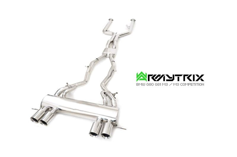 Système d'échappement Valvetronic Armytrix pour BMW G80 G81 M3