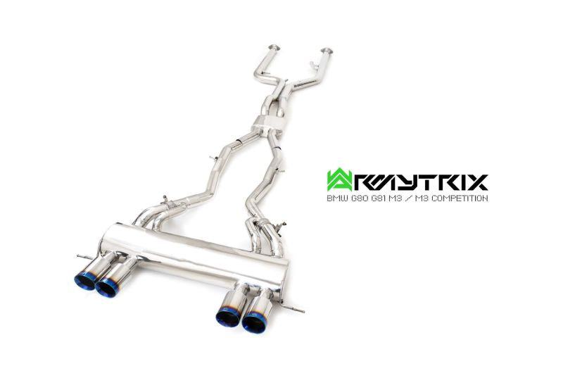 Système d'échappement Valvetronic Armytrix pour BMW G80 G81 M3
