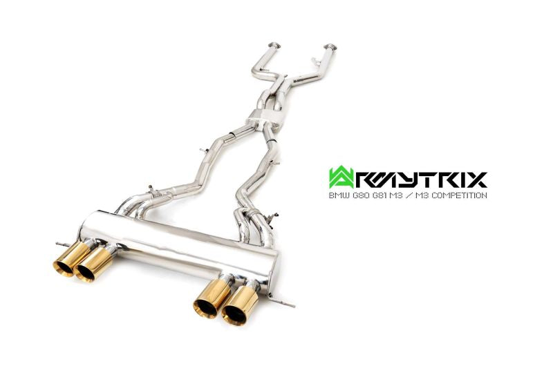 Système d'échappement Valvetronic Armytrix pour BMW G80 G81 M3