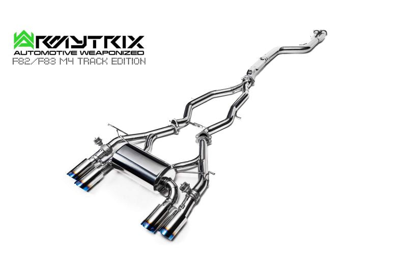 BMW F80 M3 SINGLE TUBE EDITION TRACK EDITION valvetronic exhaust system - Armytrix Exhausts