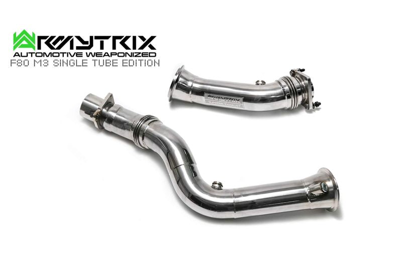 BMW F80 M3 SINGLE TUBE EDITION TRACK EDITION valvetronic exhaust system - Armytrix Exhausts