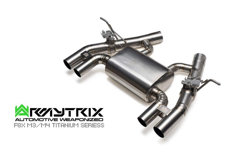 BMW F80 M3 / M3 Competition (OE Valve Control) valvetronic exhaust system - Armytrix Exhausts