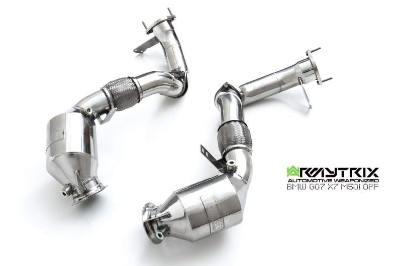BMW G07 X7 M50i OPF (2021-Present) valvetronic exhaust system - Armytrix Exhausts