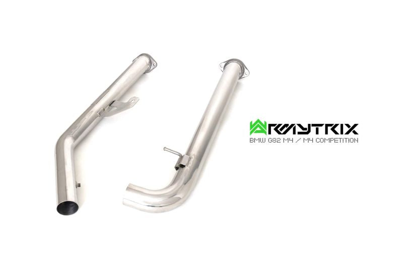 Collecteurs d'échappement Armytrix OPF-Delete + Tube intermédiaire fusionné à gros diamètre + Tube intermédiaire 2 + Silencieux Valvetronic + Quatre embouts d'échappement en carbone